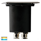 Havit 12v Metro Square 316 Stainless Steel TRI Colour Inground Light