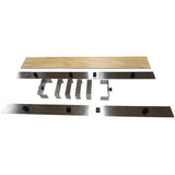 Hide Concrete Pour Lineal Drain Kit 1m with Form Work Kit