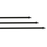 Black poly rigid riser used for 4mm micro irrigation.